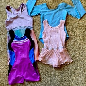 Leotard Lot - size 6X and 7/8